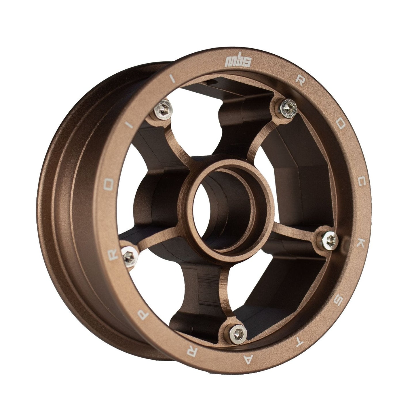 MBS Rockstar Pro II Alum Hub - Fits 6, 7, and 8" Tires (Single)