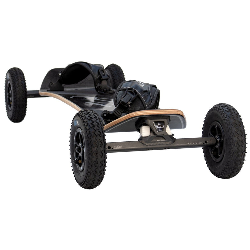 MBS Comp 95 Mountainboard - Silver Hex – MBS Australia