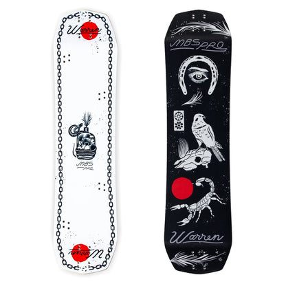 11406 - MBS Pro 97 Warren III Mountainboard Deck - Snake