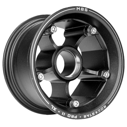 13281 - MBS Rockstar Pro II XL Alum Hub - Fits 8, 9 and 10" Tires (Single)