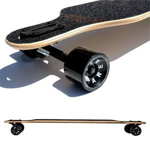 Drop Through Longboard (Bamboo Tiki) - Atom 40"