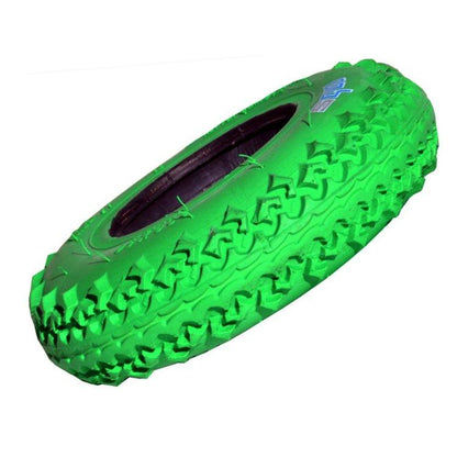 Green MBS 8 inch knobby tyre